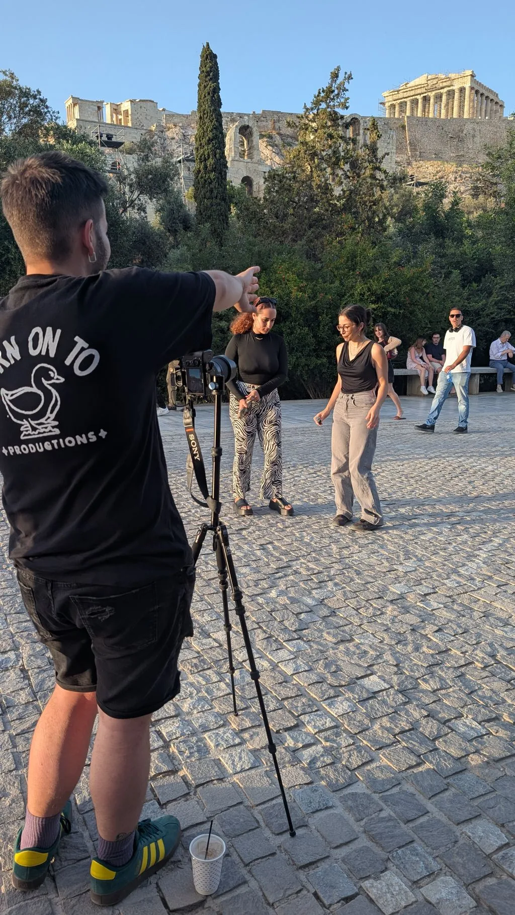 Shooting promo for CALT ALT
