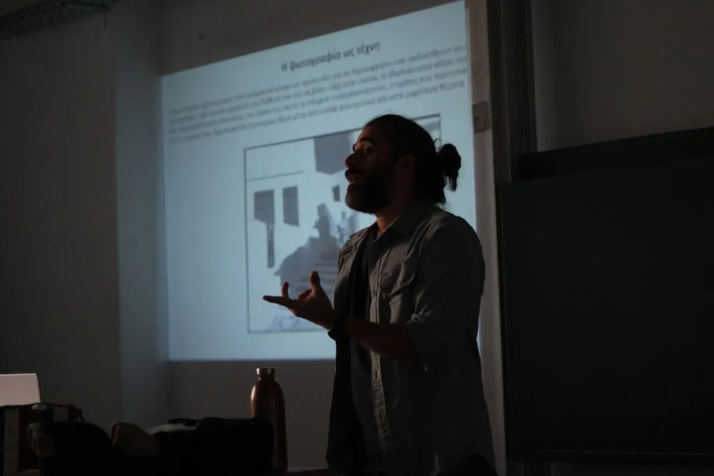 Famous photographer teaching ALT